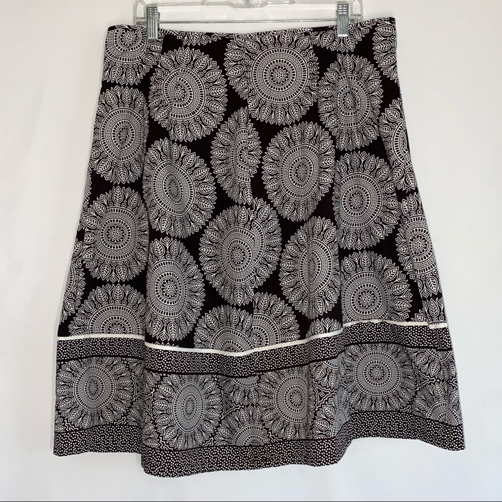 east 5th Printed Cotton Skirt